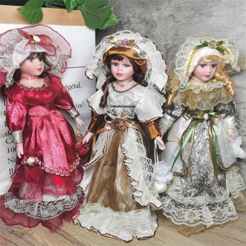 Ethnic Fashion House - 41Cm Nga Gốm Sứ Đồ Chơi