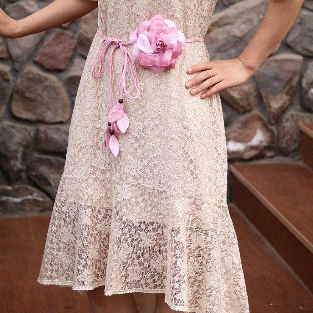 Ethnic Boho Fashion - Fashion Vintage Flower Waist Chain Floral