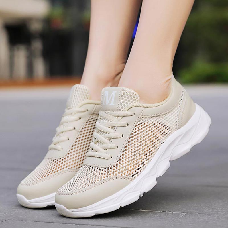 Ethnic Fashion Online Shopping - Mùa Hè Thoáng Khí Sneakers Nữ