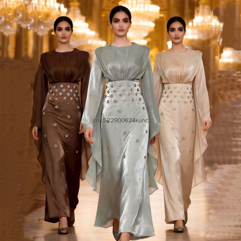 Salwar Kameez Set - 2pcs Set Customization Luxury Rhinestone Party