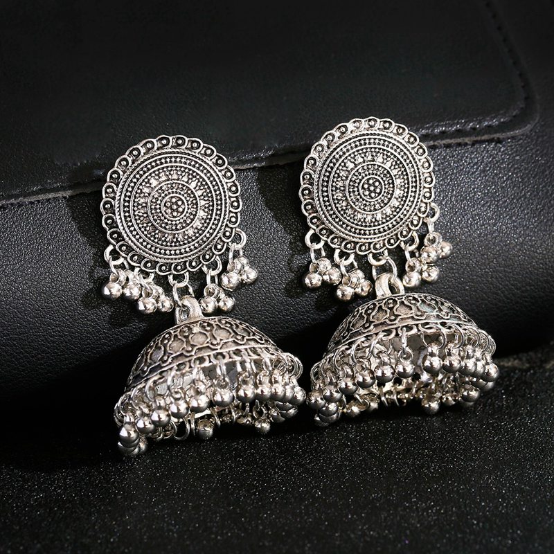 Ethnic Indian Fashion - Dân Tộc Nữ Màu Bạc Chuông