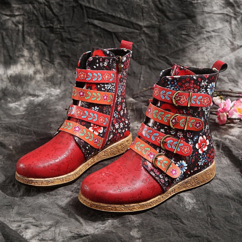 Ethnic Fashion Brand - Brand Women's Boots 2026 Spring Comfortable