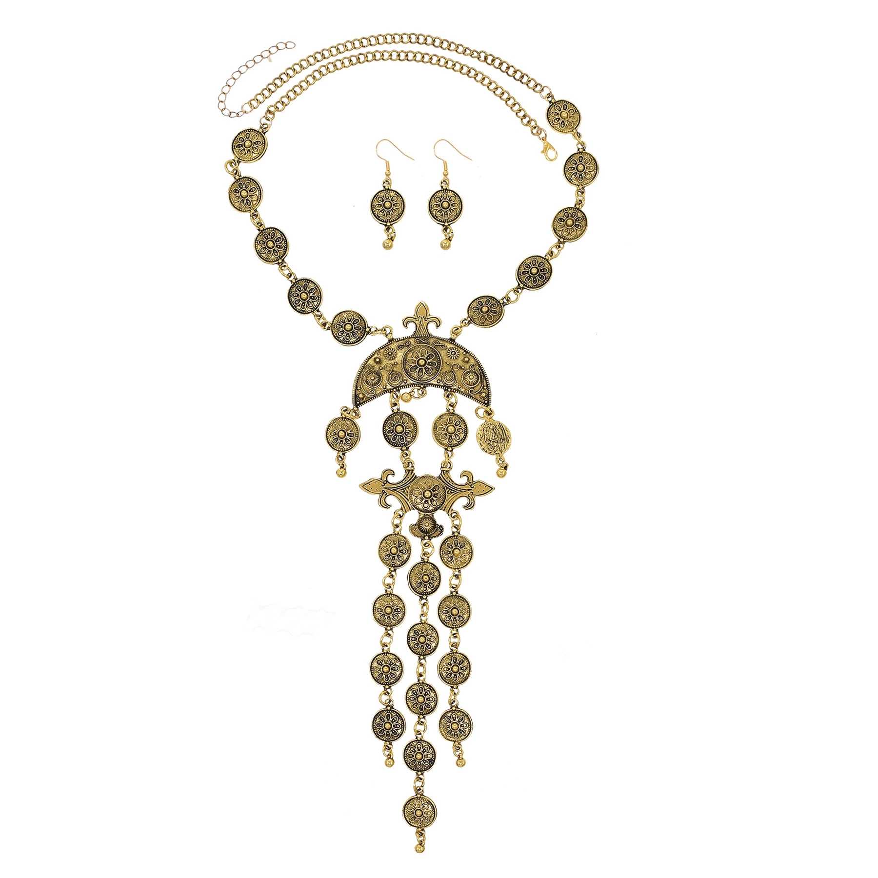 Ethnic Moon Carved Choker Neck - đánh giá và giá Ethnic Fashion Pakistan