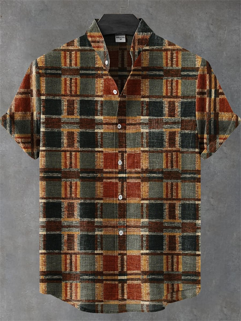 Men's Short Sleeve Shirt Vinta - đánh giá và giá Men'S Ethnic Fashion Trends