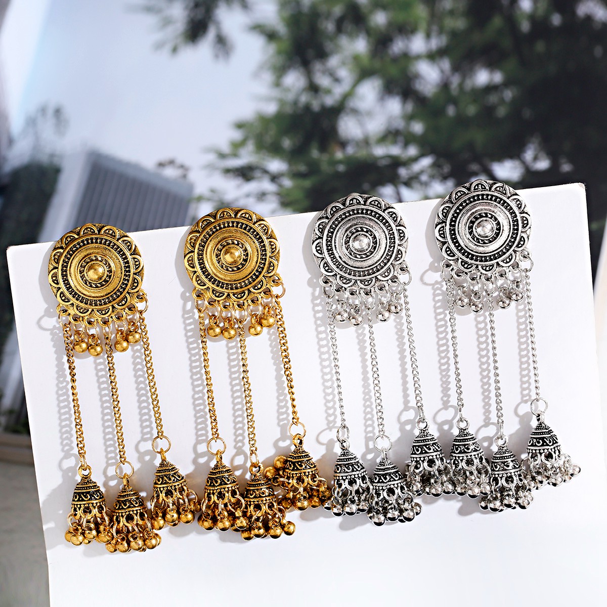 Ethnic Vintage Round Flower Lo - đánh giá và giá Ethnic Indian Fashion