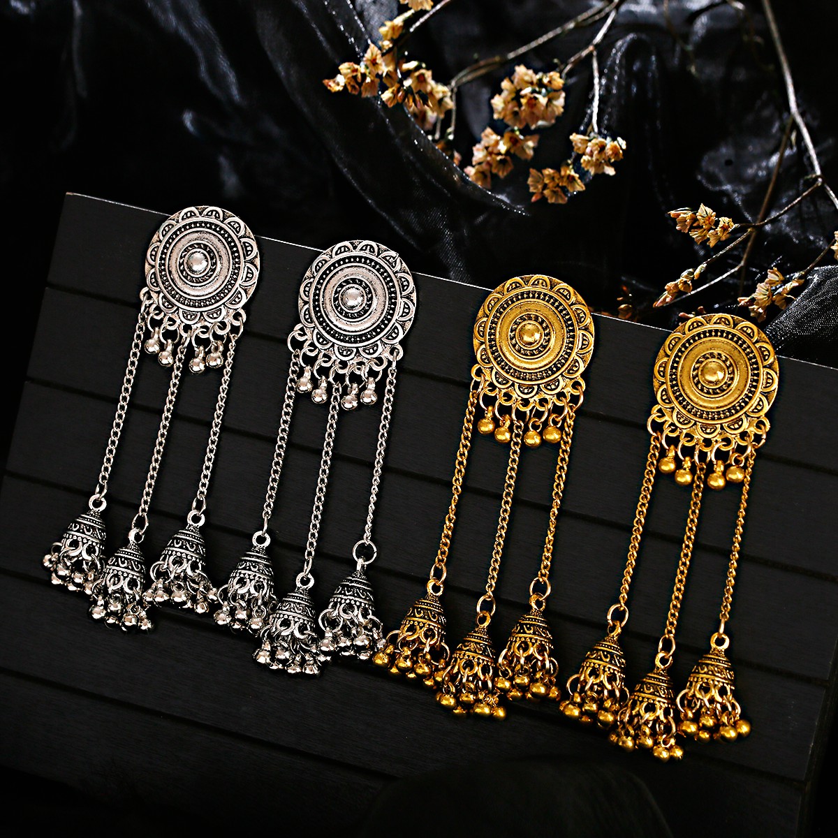 Ethnic Vintage Round Flower Lo - đánh giá và giá Ethnic Indian Fashion