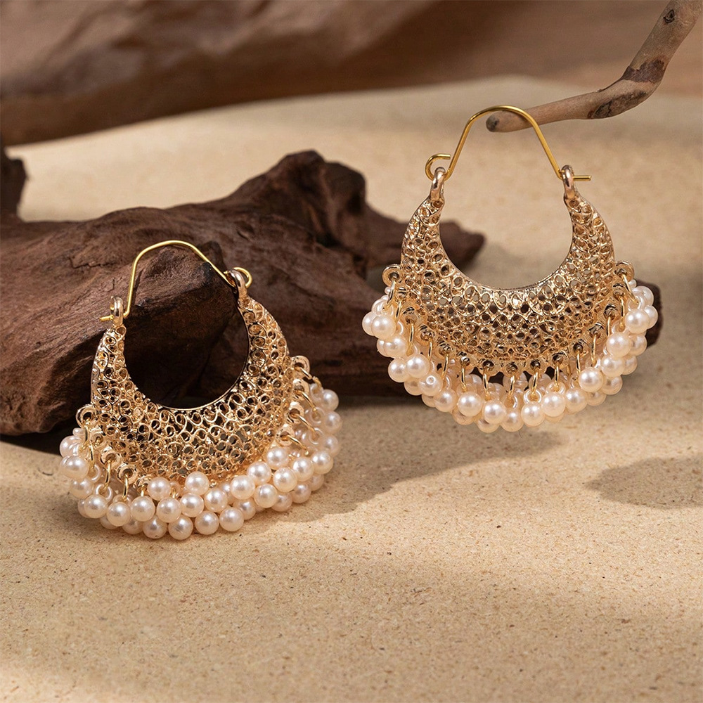Retro New Gold Color Hollow In - đánh giá và giá Ethnic Indian Fashion