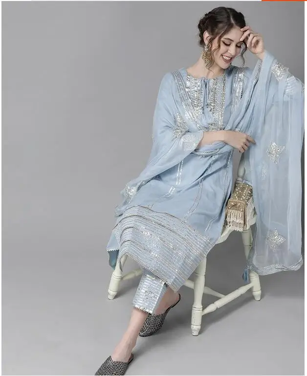 Traditional Indian Punjabi Emb - đánh giá và giá Salwar Kameez Set