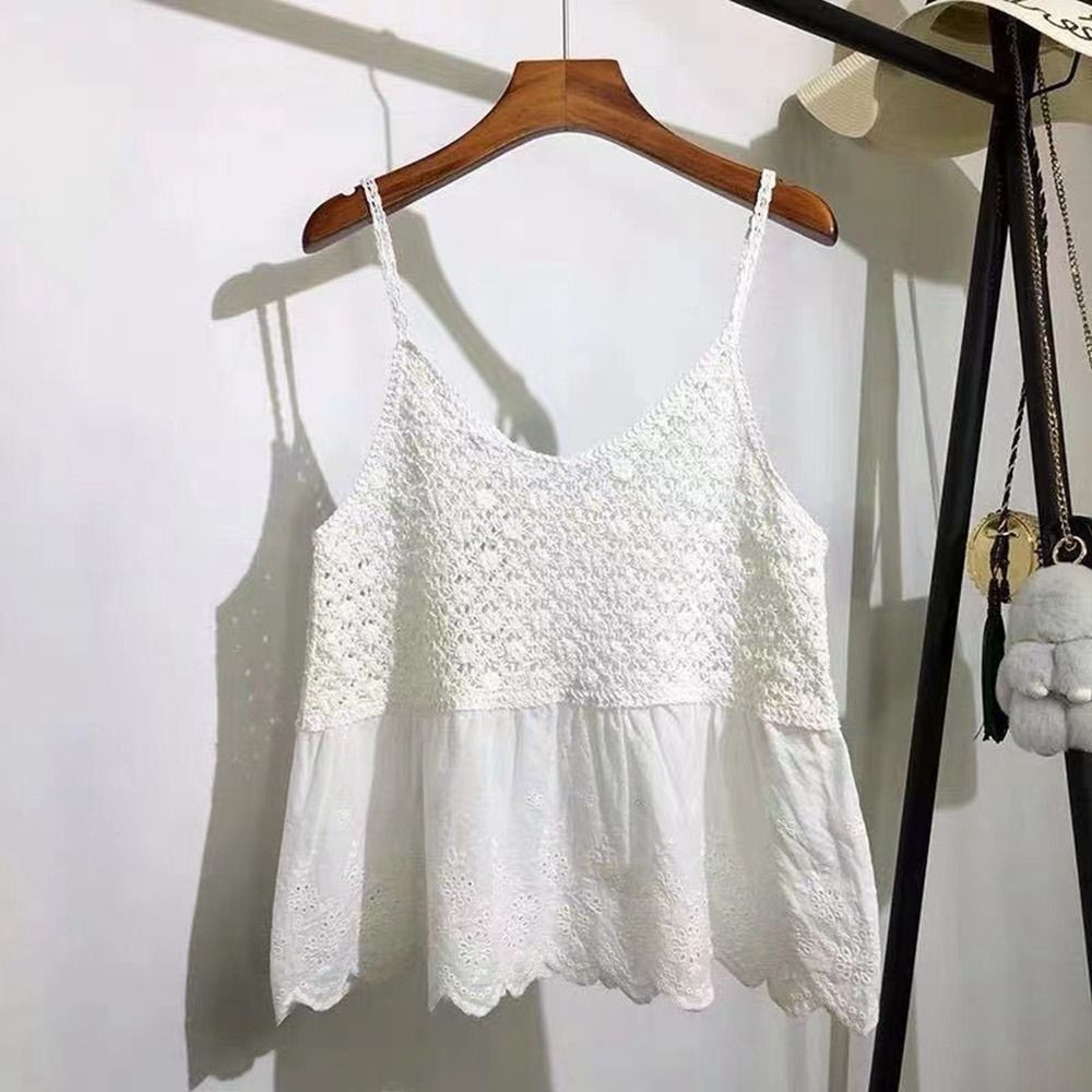 New Knit Hollow Crochet Tops H - đánh giá và giá Ethnic Boho Fashion