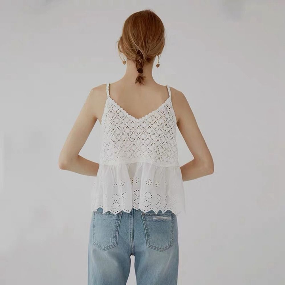 New Knit Hollow Crochet Tops H - đánh giá và giá Ethnic Boho Fashion