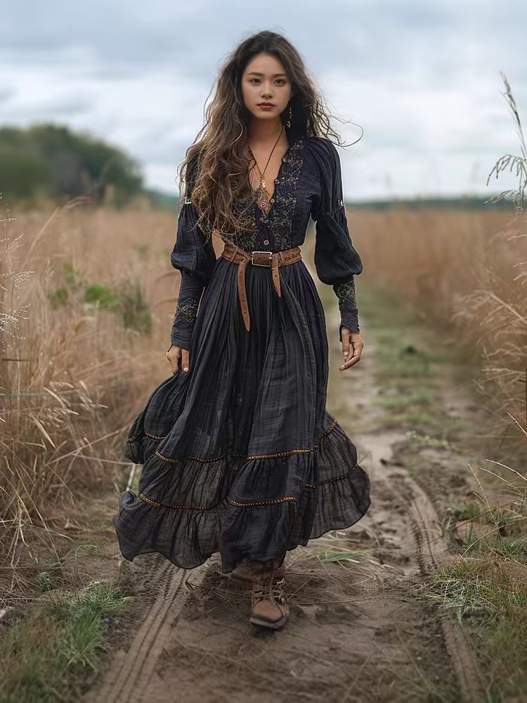 Ethnic Fashion Floral Print Vi - đánh giá và giá Ethnic Boho Fashion
