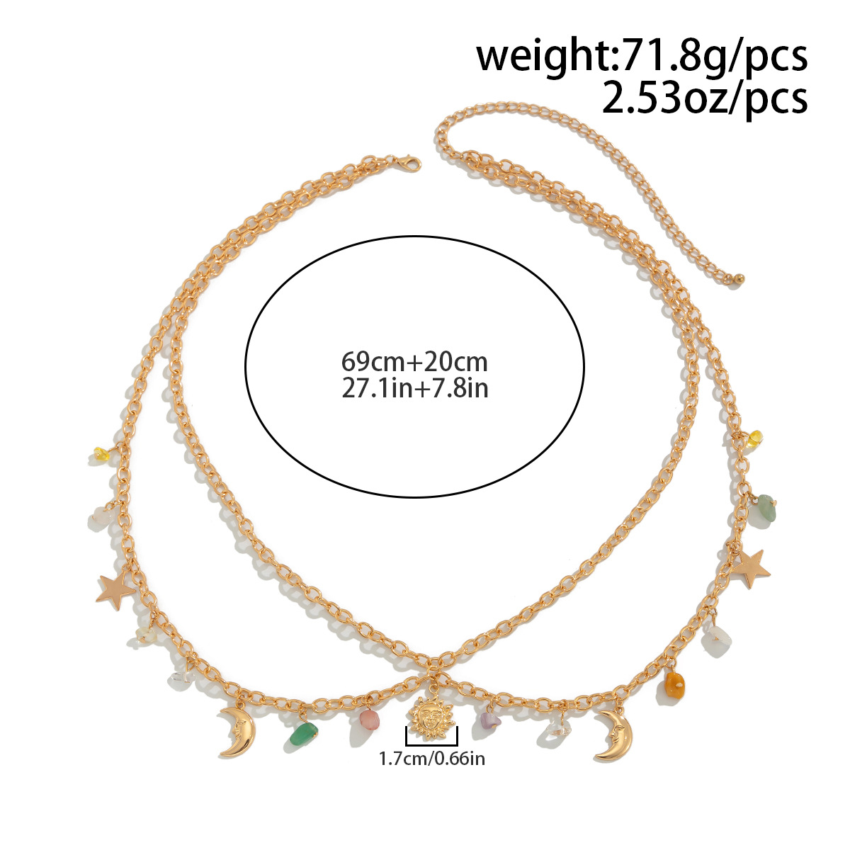Boho Star Moon Sun Pendant Wai - đánh giá và giá Ethnic Boho Fashion