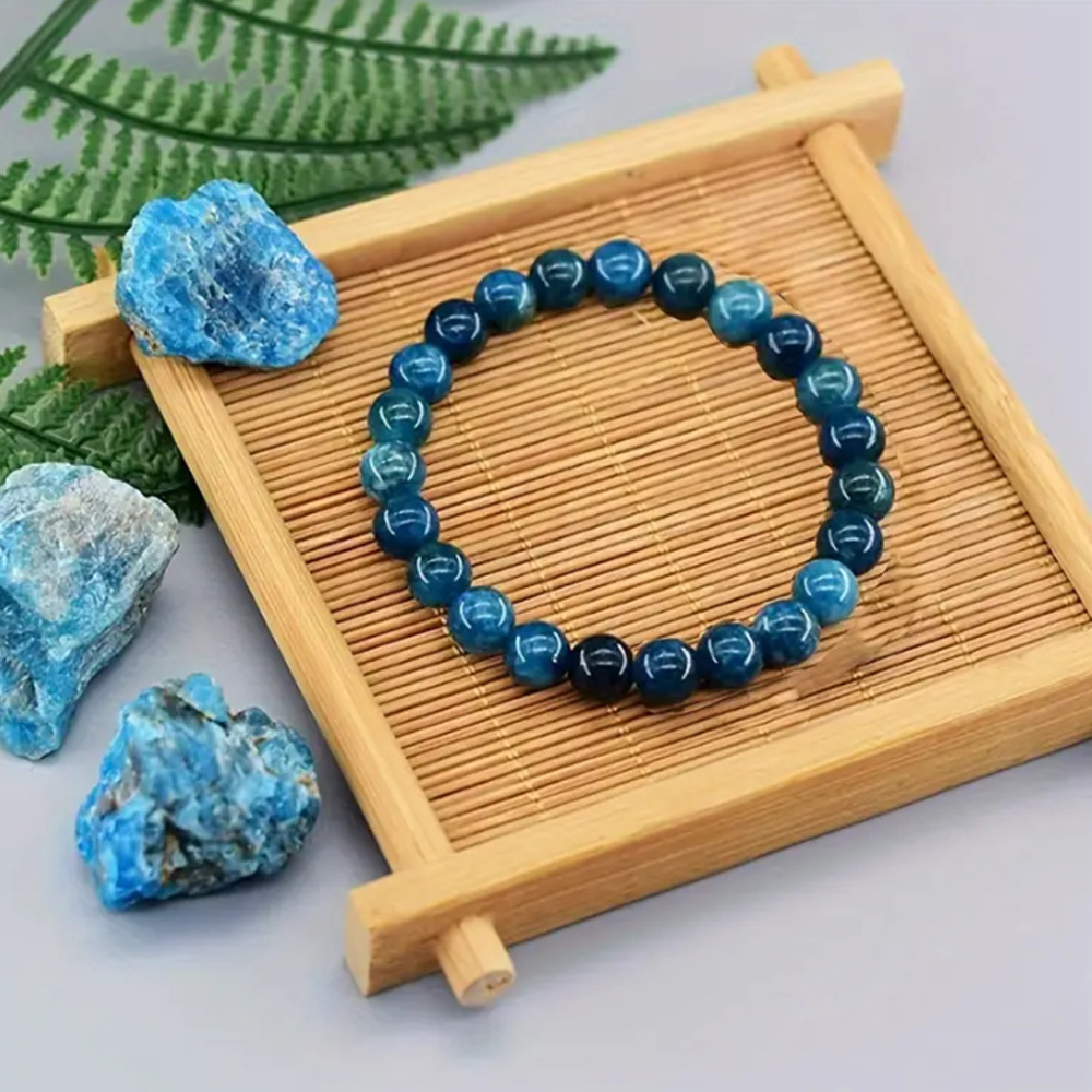 1pcs Apatite Style Bracelet Bl - đánh giá và giá Men'S Ethnic Fashion Trends