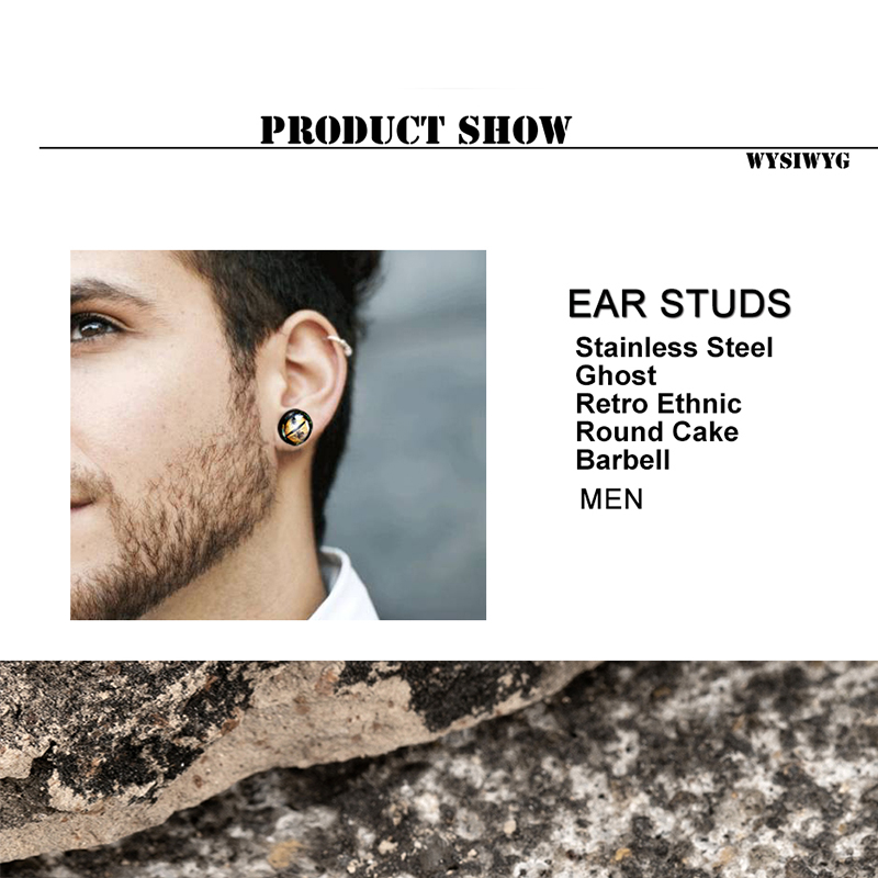 Earrings Retro Ethnic Round Ca - đánh giá và giá Men'S Ethnic Fashion Trends