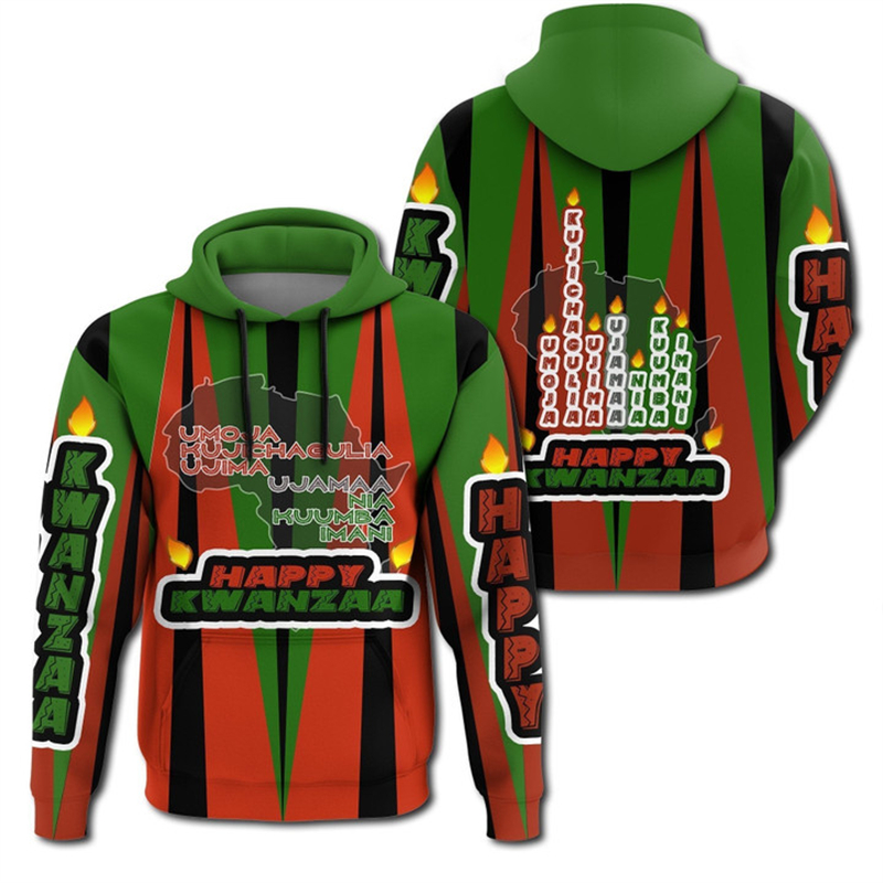 African Kwanzaa Hoodies 3D Pri - đánh giá và giá Men'S Ethnic Fashion Trends