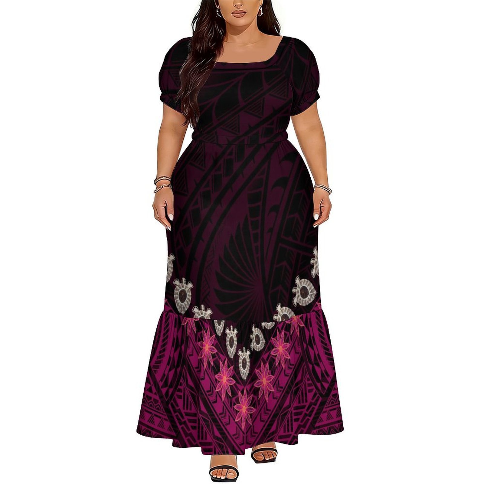 Hot-Selling Elegant V-Neck Lon - đánh giá và giá Ethnic Style Dresses