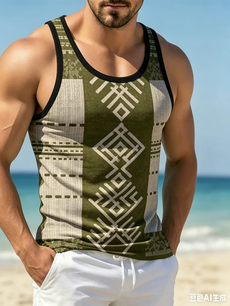 Vintage Ethnic Geometric Triba - đánh giá và giá Men'S Ethnic Fashion Trends