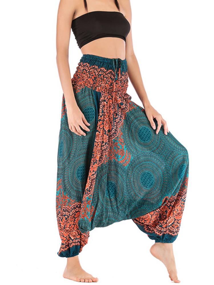 Retro Boho Floral Print Casual - đánh giá và giá Ethnic Boho Fashion