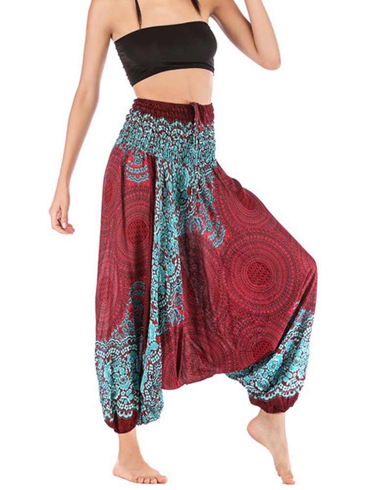 Retro Boho Floral Print Casual - đánh giá và giá Ethnic Boho Fashion