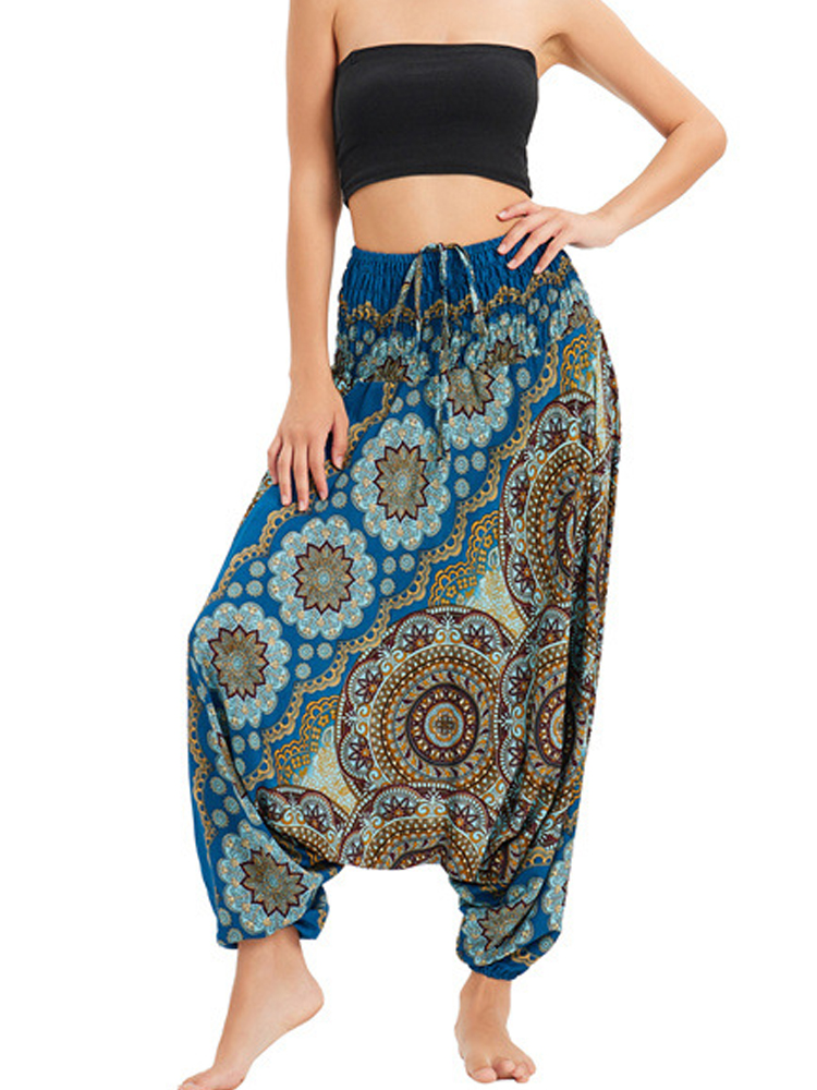 Retro Boho Floral Print Casual - đánh giá và giá Ethnic Boho Fashion