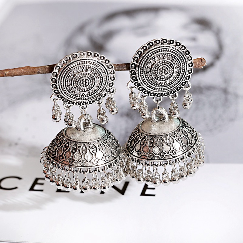 Dân Tộc Nữ Màu Bạc Chuông Ấn Đ - đánh giá và giá Ethnic Indian Fashion