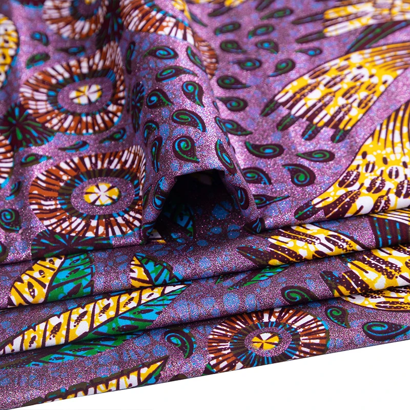 Cotton African Flash Gold Prin - đánh giá và giá African Ankara Print