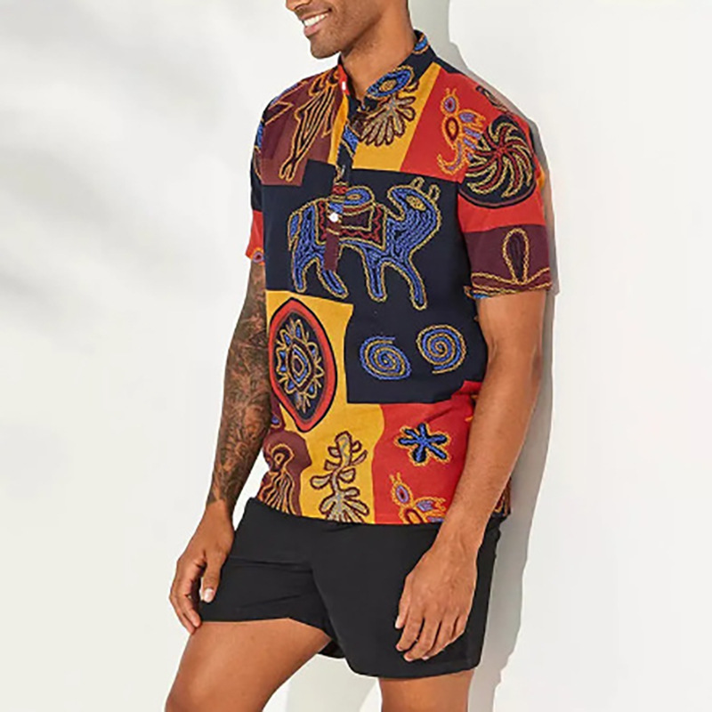 2025 summer new European and A - đánh giá và giá Men'S Ethnic Fashion Trends