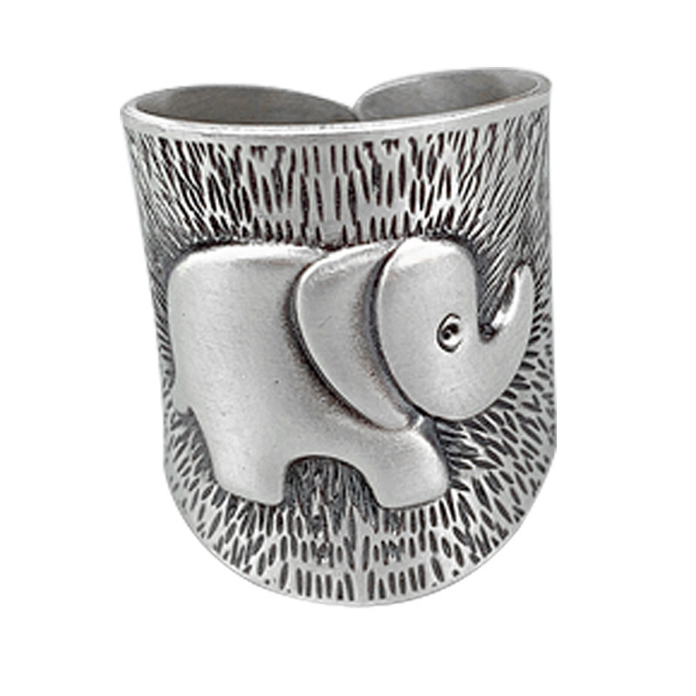 Punk Vintage Silvery Elephant  - đánh giá và giá Ethnic Fashion Pakistan
