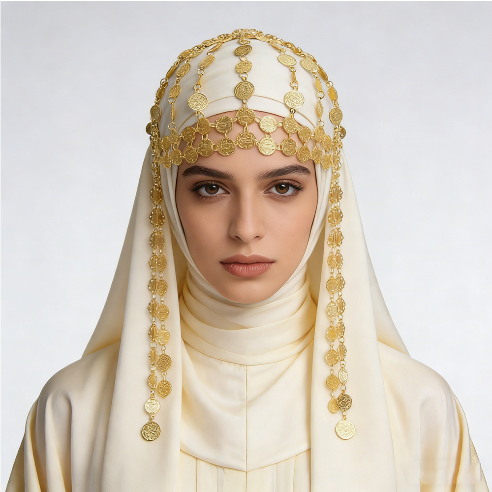 Gold Plated Alloy Coin Beauty  - đánh giá và giá Ethnic Fashion Pakistan
