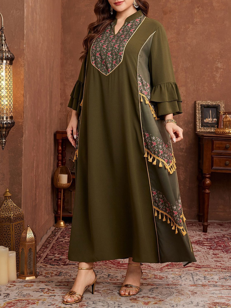 GIBSIE Plus Size Ethnic Style  - đánh giá và giá Ethnic Style Dresses