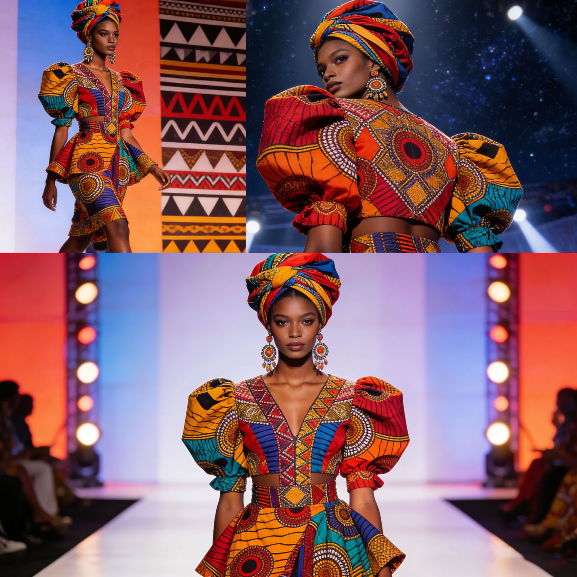 6Yards African Wax Print Doubl - đánh giá và giá African Ankara Print